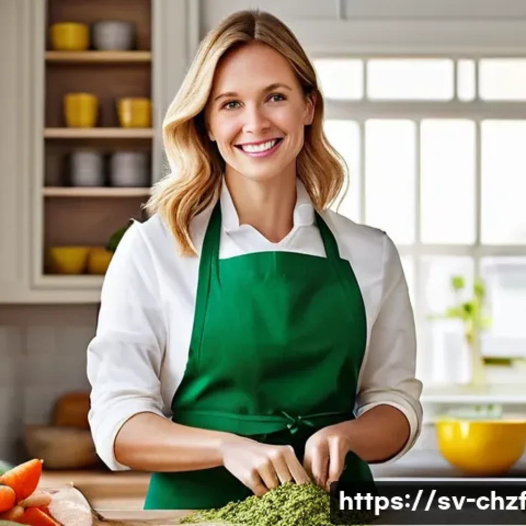 식재료 활용 요리사의 경험 공유하기 - **Prompt 1: Transforming Vegetable Scraps into Culinary Delights**
"A cheerful Swedish home chef...